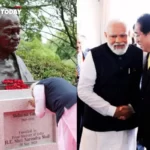 G7 Summit Vist Prime Minister Narendra Modi in Japan and inaugurated Statue of Mahatma Gandhi Image Source by Narendra Modi official Instagram